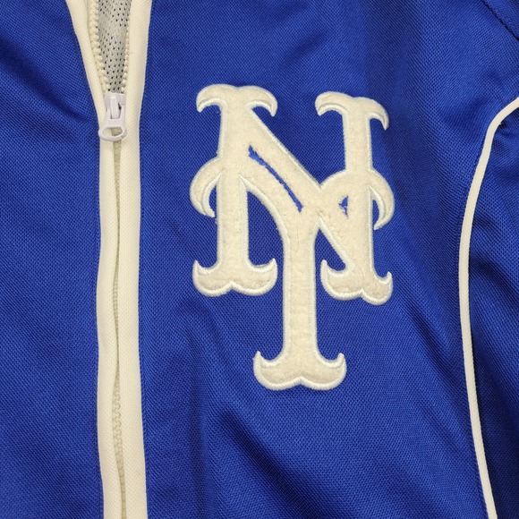 G-III Sports byCarl Banks New York Mets blue & white track jacket XXL‎ - Picture 4 of 9